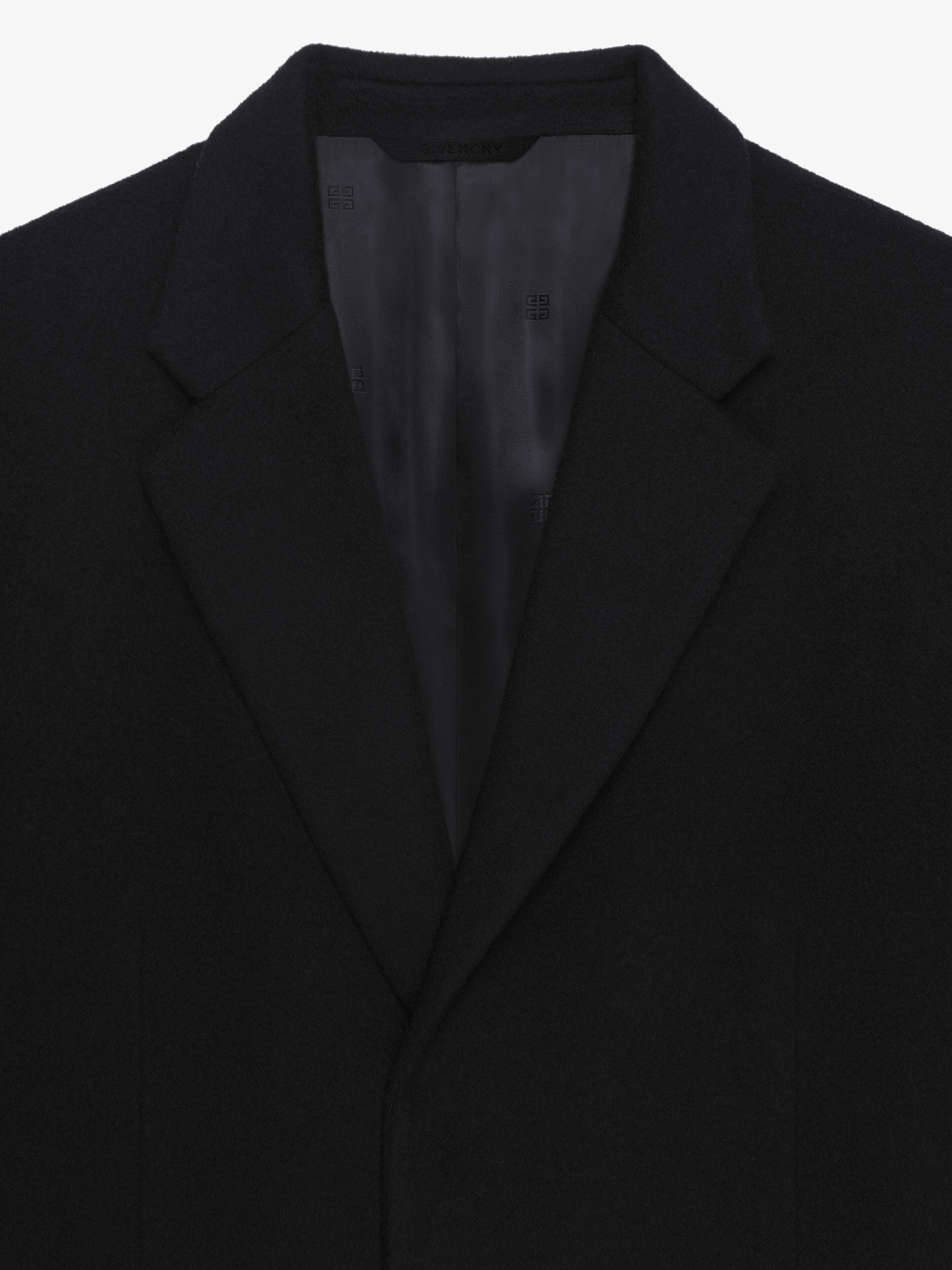 COAT IN WOOL AND CASHMERE - 5