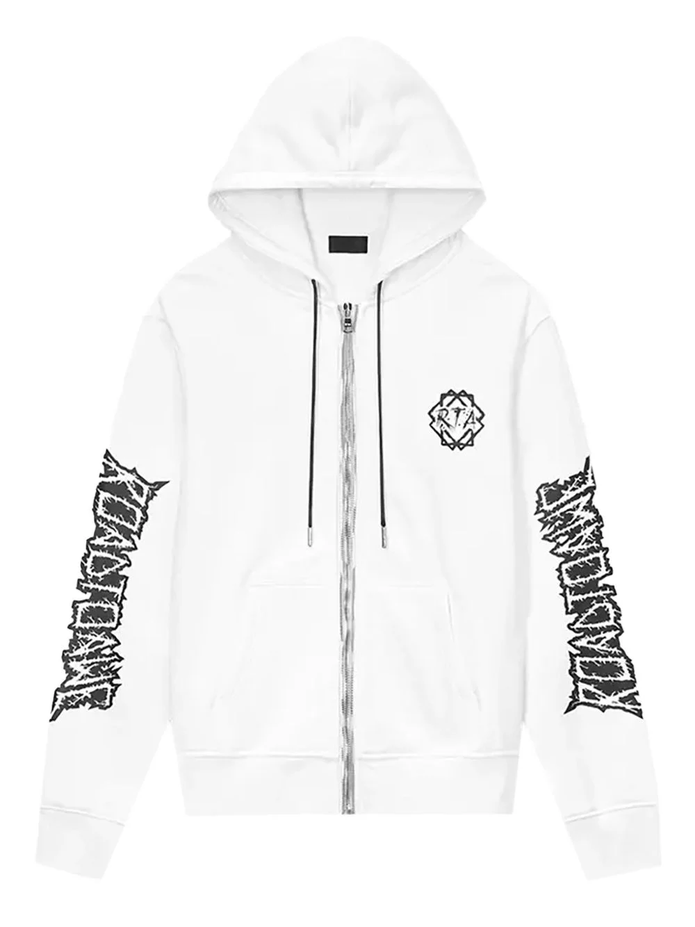 Floyd "White Metal Road To Awe" zip-up hoodie - 1