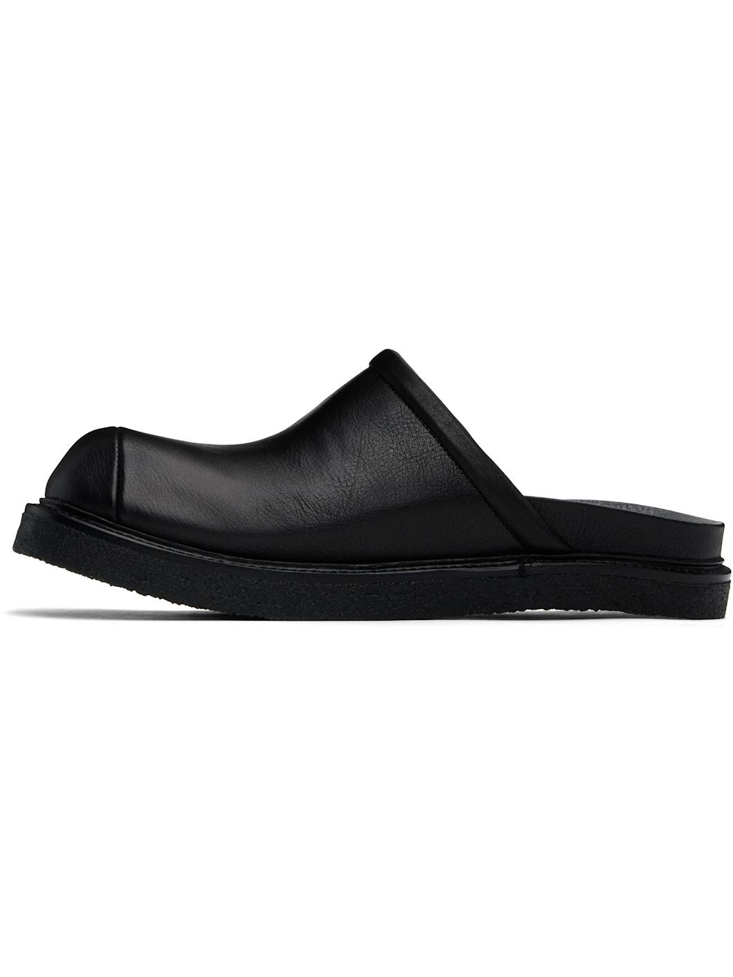 ADER error Black Curve Sabot 02 Slip-on Loafers | REVERSIBLE
