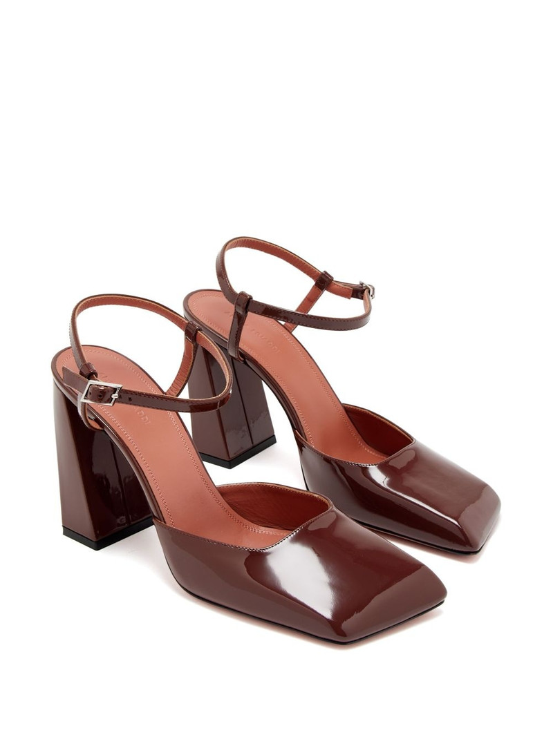 Amina Muaddi 95mm Charlotte pumps outlook