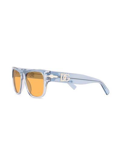 Persol square tinted sunglasses outlook