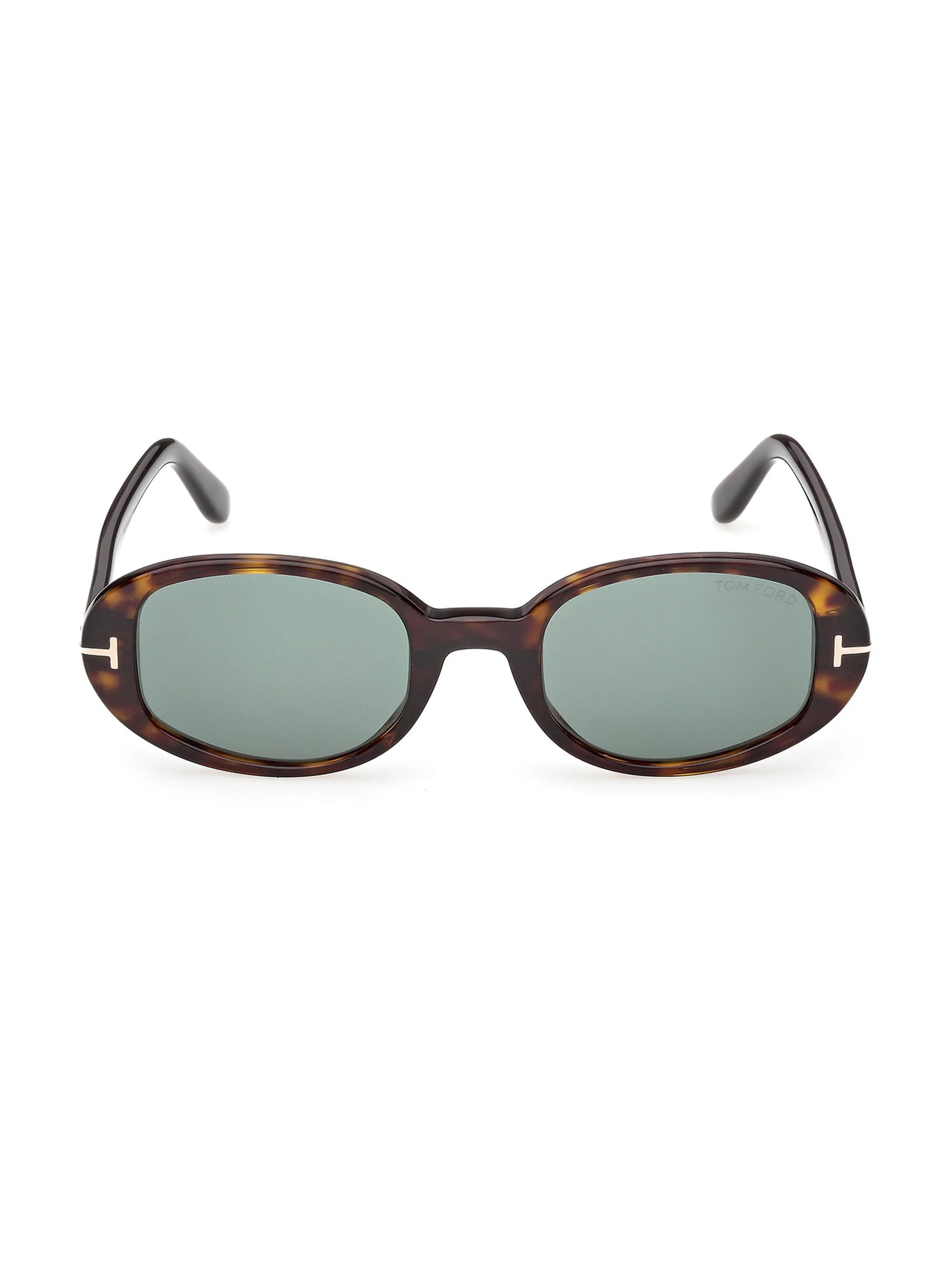 Women's Iggy 49MM Oval Sunglasses - Brown Green - 1