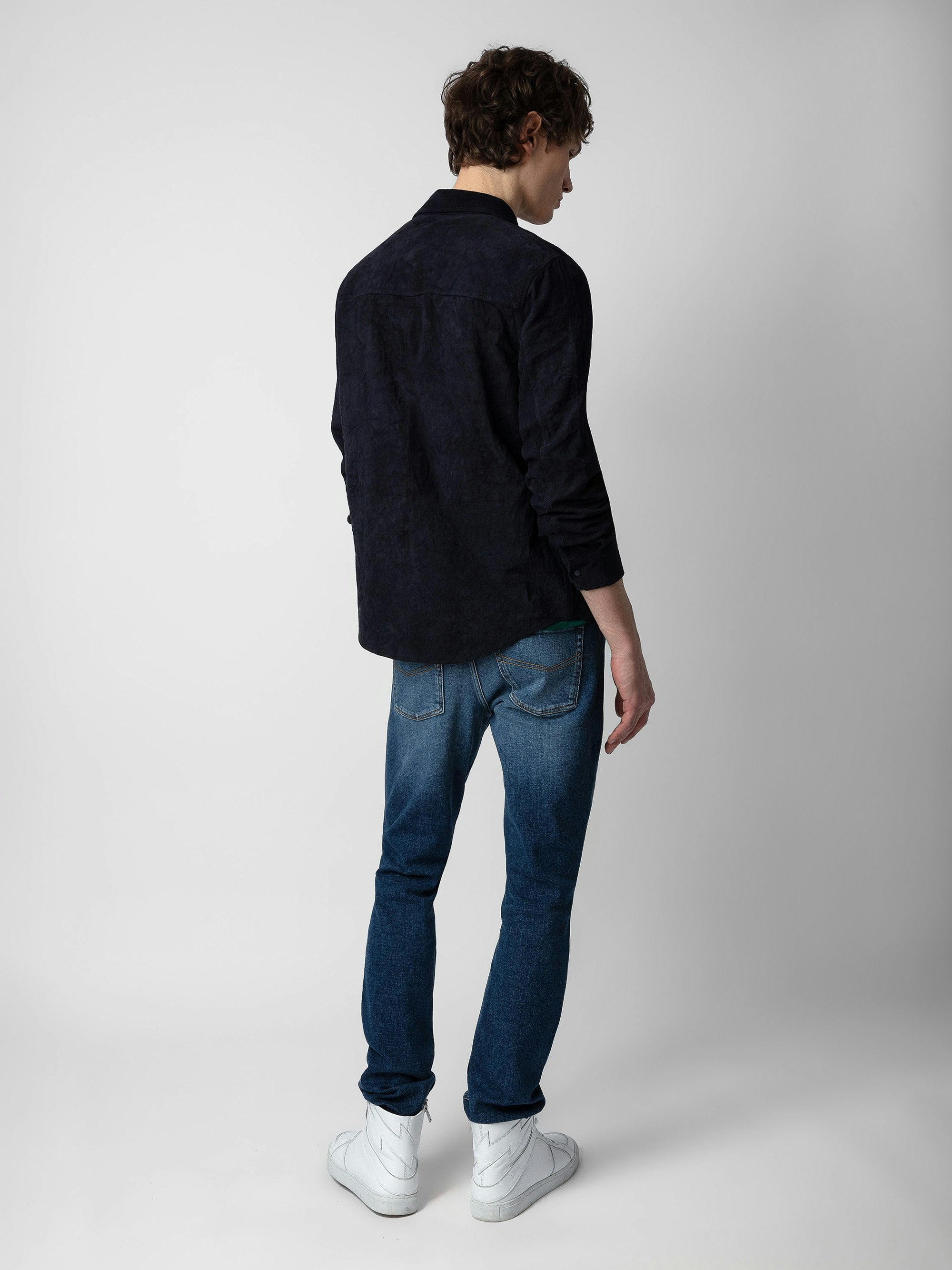 Serge Suede Shirt - 3
