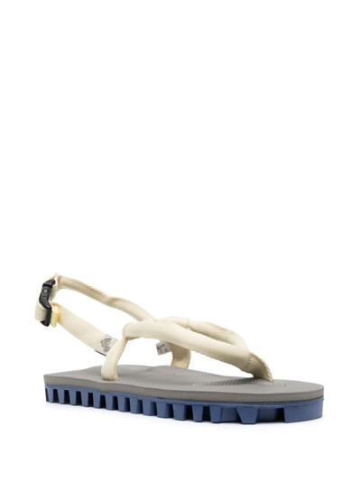 Suicoke GUT padded thong-strap sandals outlook