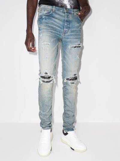 AMIRI MX1 ripped skinny jeans outlook