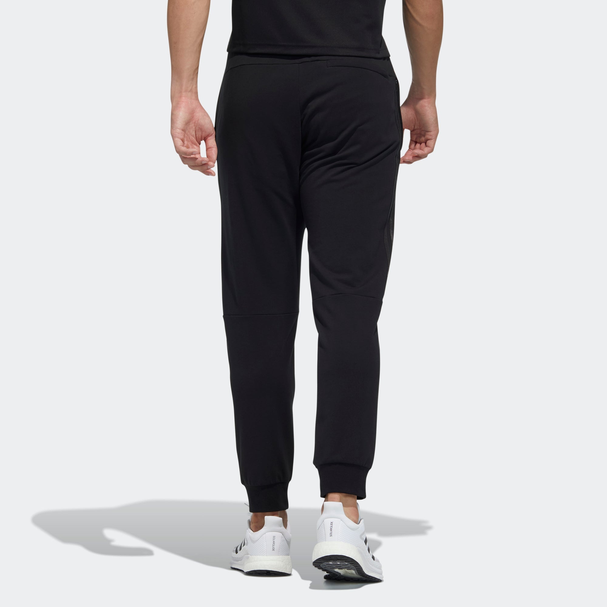 adidas Fi Pnt Ft Reg Running Knit Trousers Black GP0939 - 3