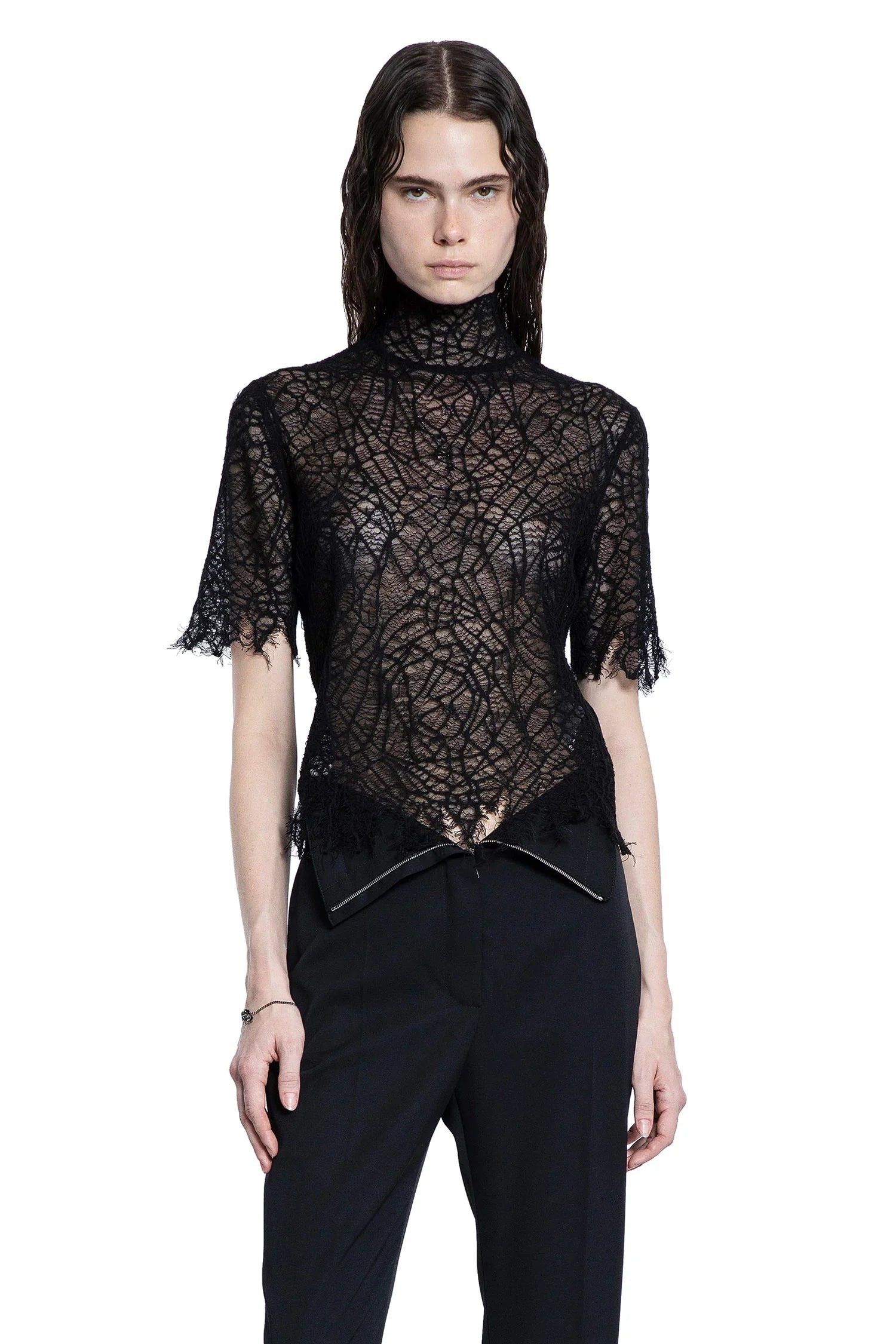 Cobweb-Lace-Turtleneck-Top - 5