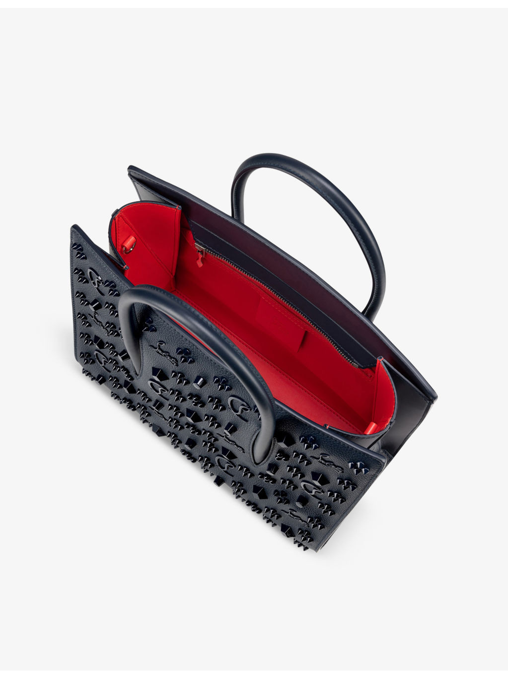 Paloma medium leather tote bag - 5