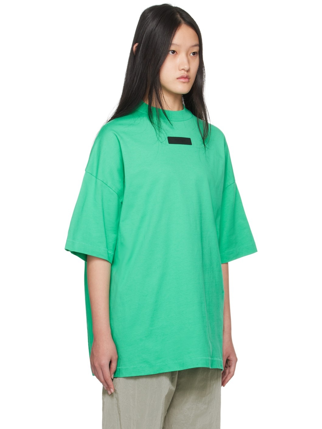 Green Crewneck T-Shirt - 2