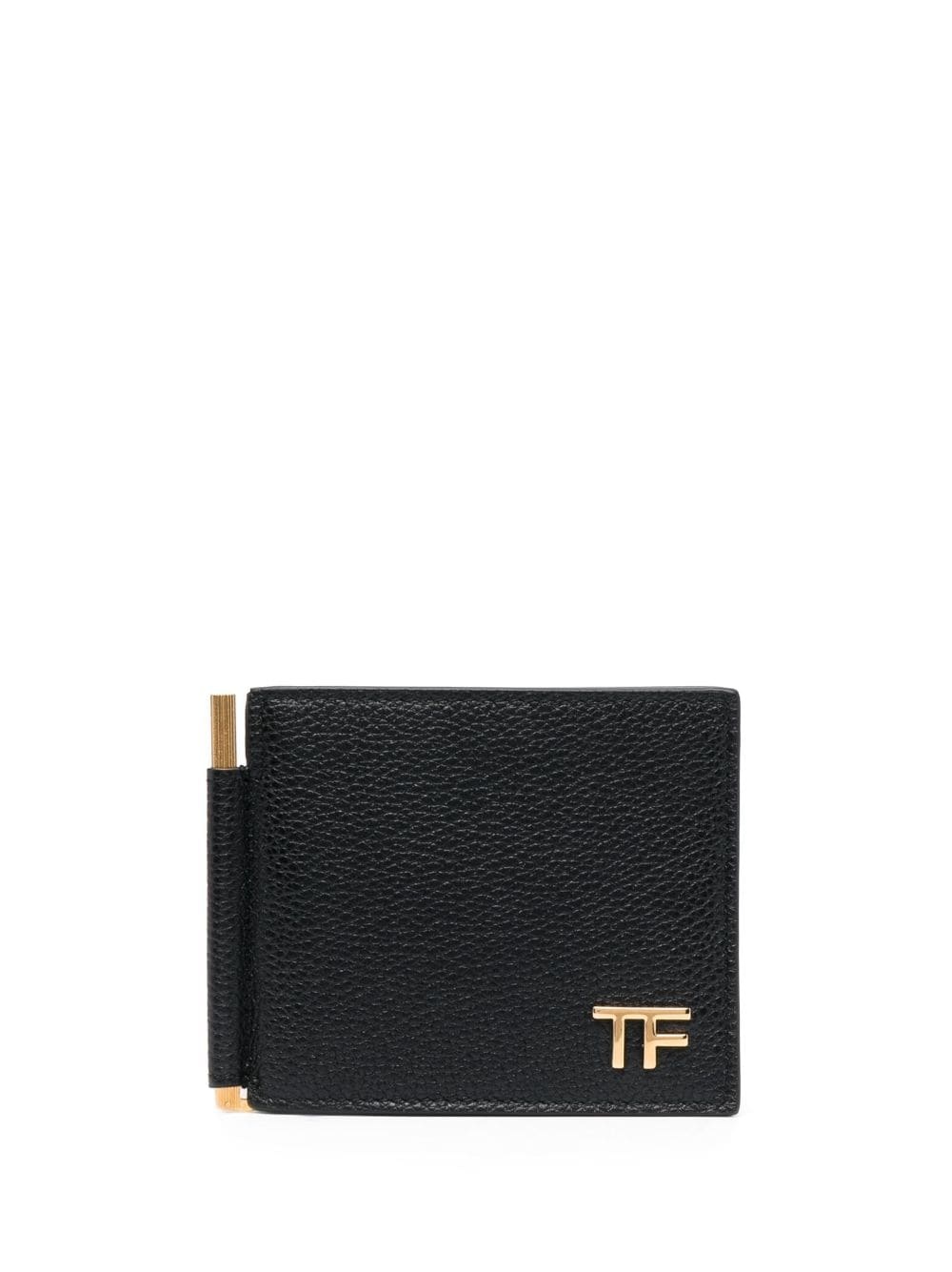 money clip leather wallet - 1