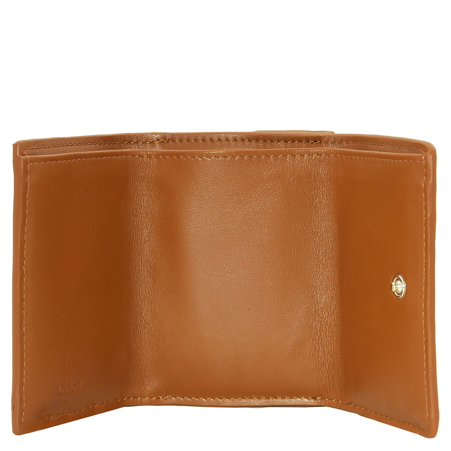 Chloe Small Tri-Fold Leather Wallet - 5