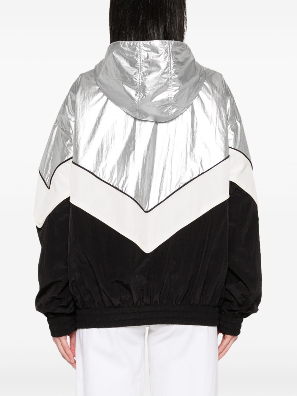 Letizia hooded windbreaker jacket - 4