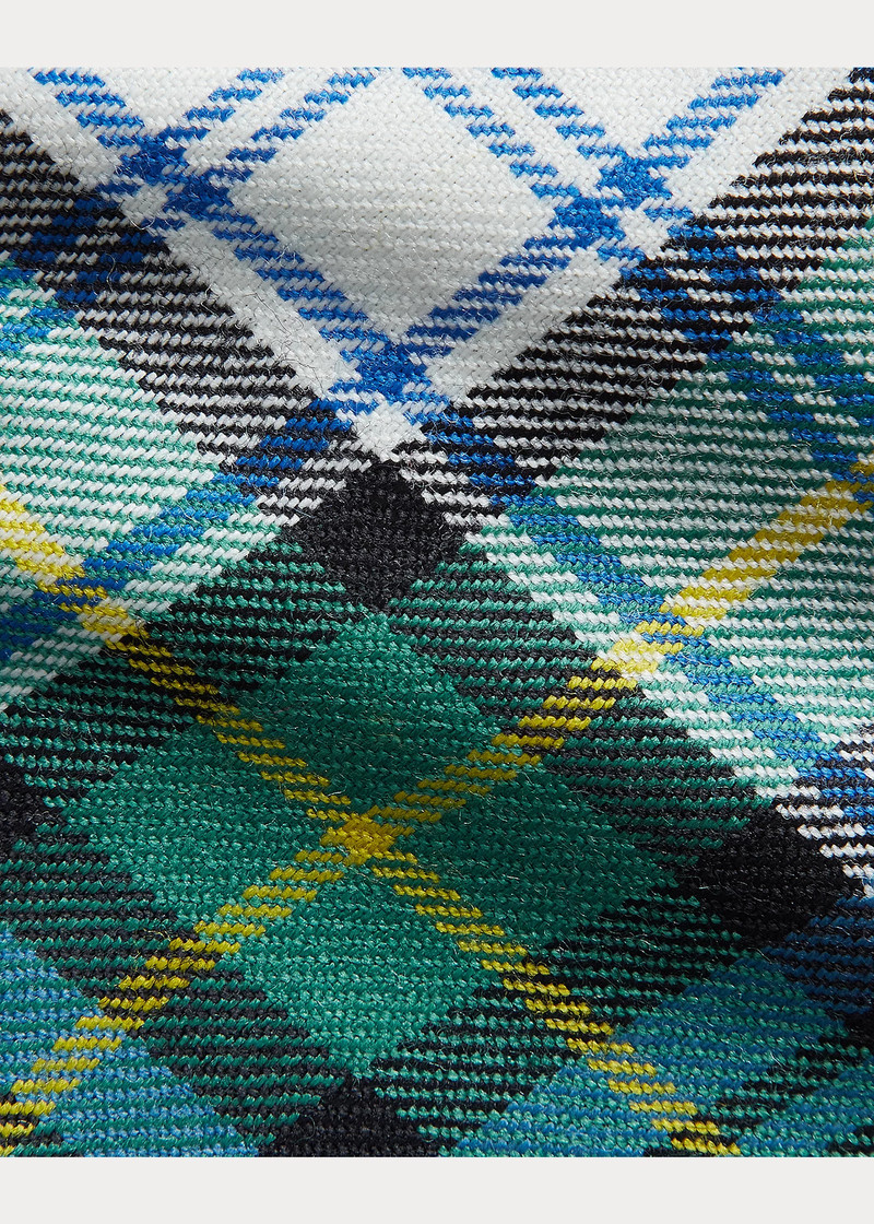 Vintage-Inspired Tartan Wool Tie 3