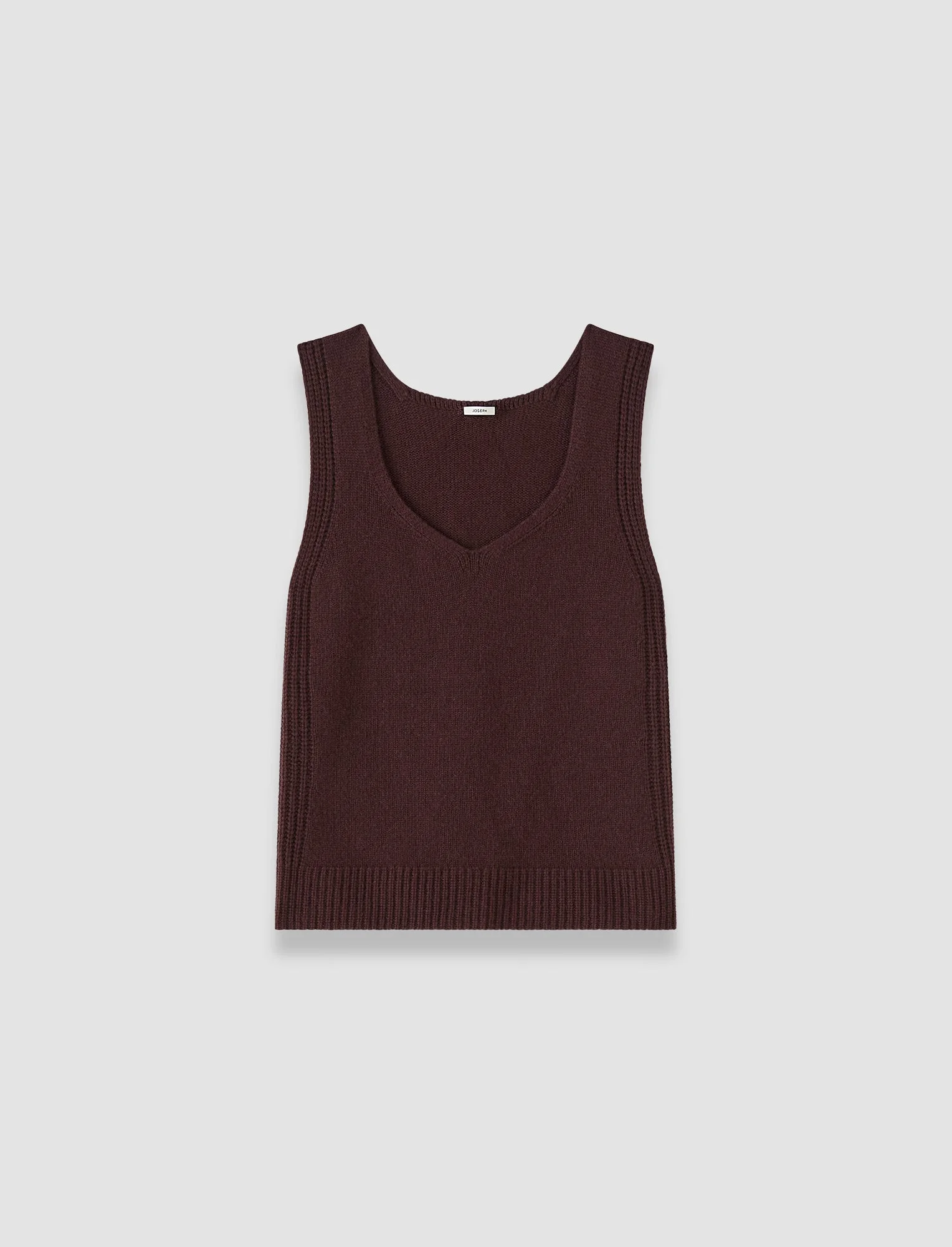 Aba Pure Cashmere Tank Top - 1