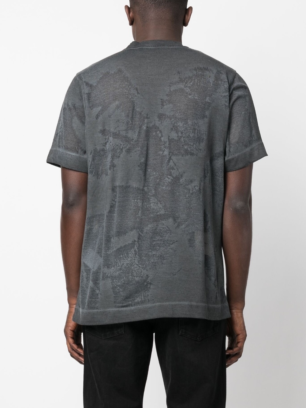 graphic-print cotton-blend T-Shirt - 5