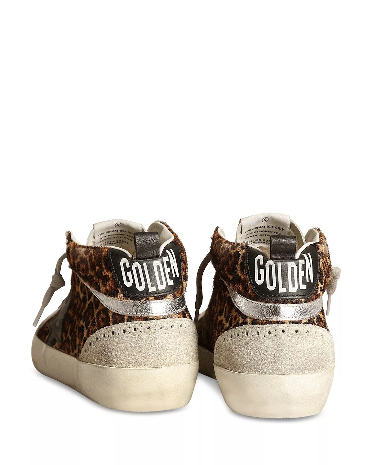 Women's Mid Star Horsy Almond Toe Animal Print Sneakers - 3