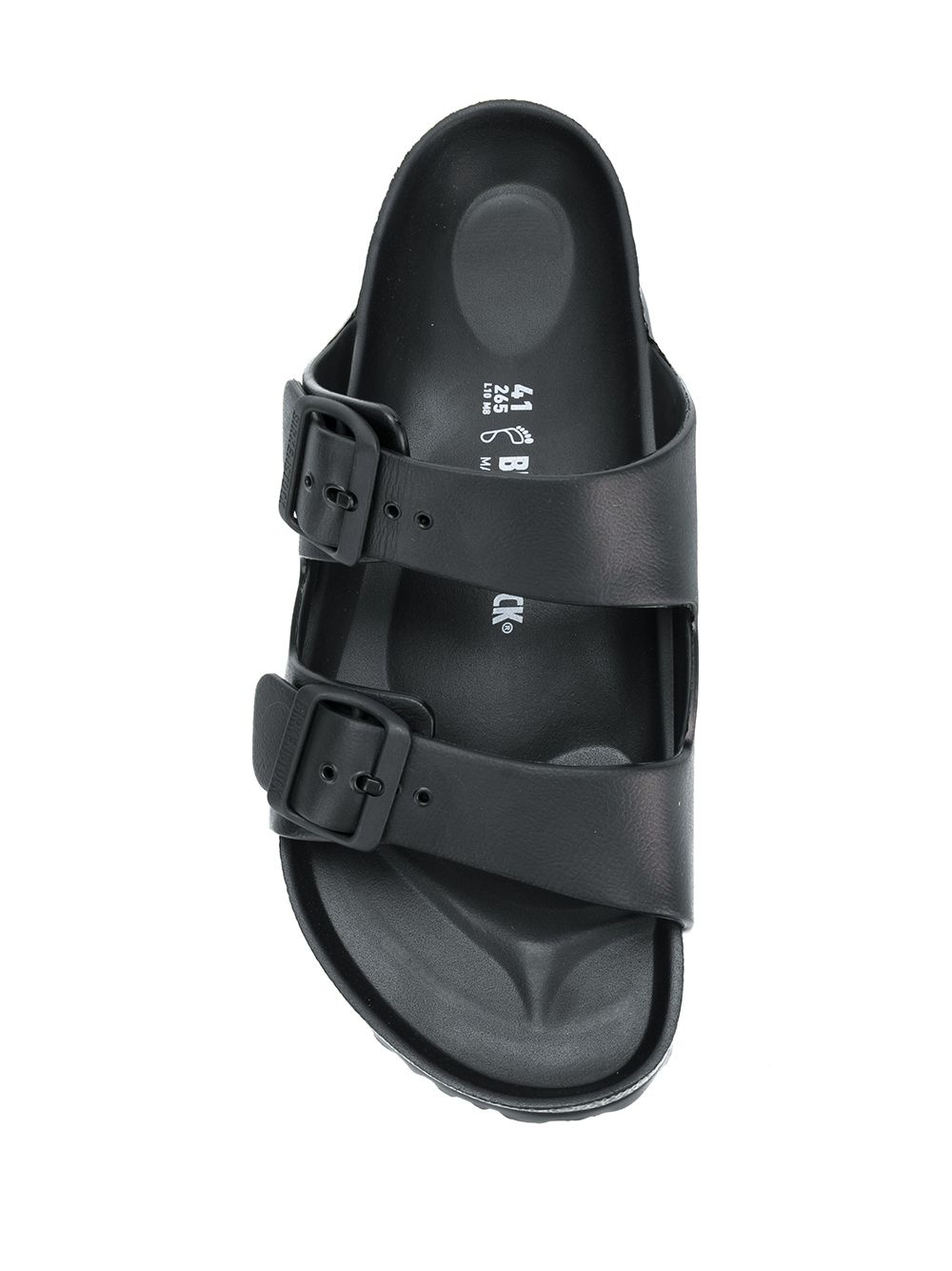 double buckle sandals - 4