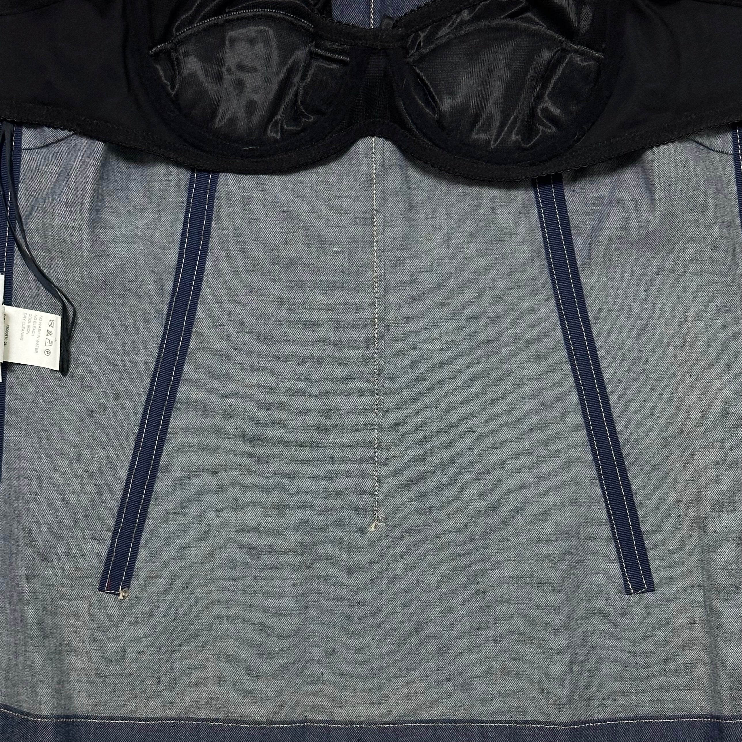 DOLCE&GABBANA Spring Summer 2000 Denim Bustier - 5