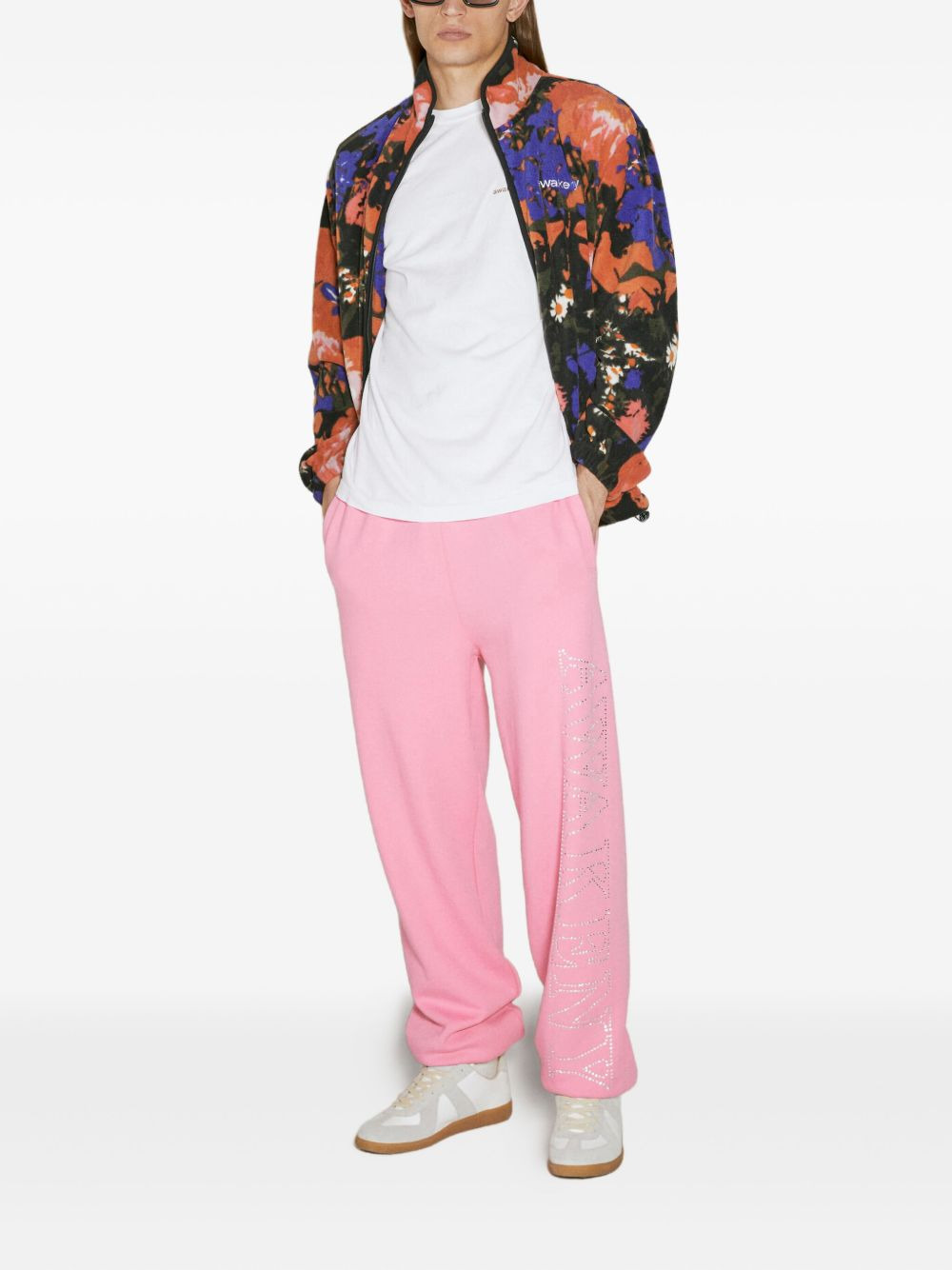 rhinestone-embellished sweatpants - 2