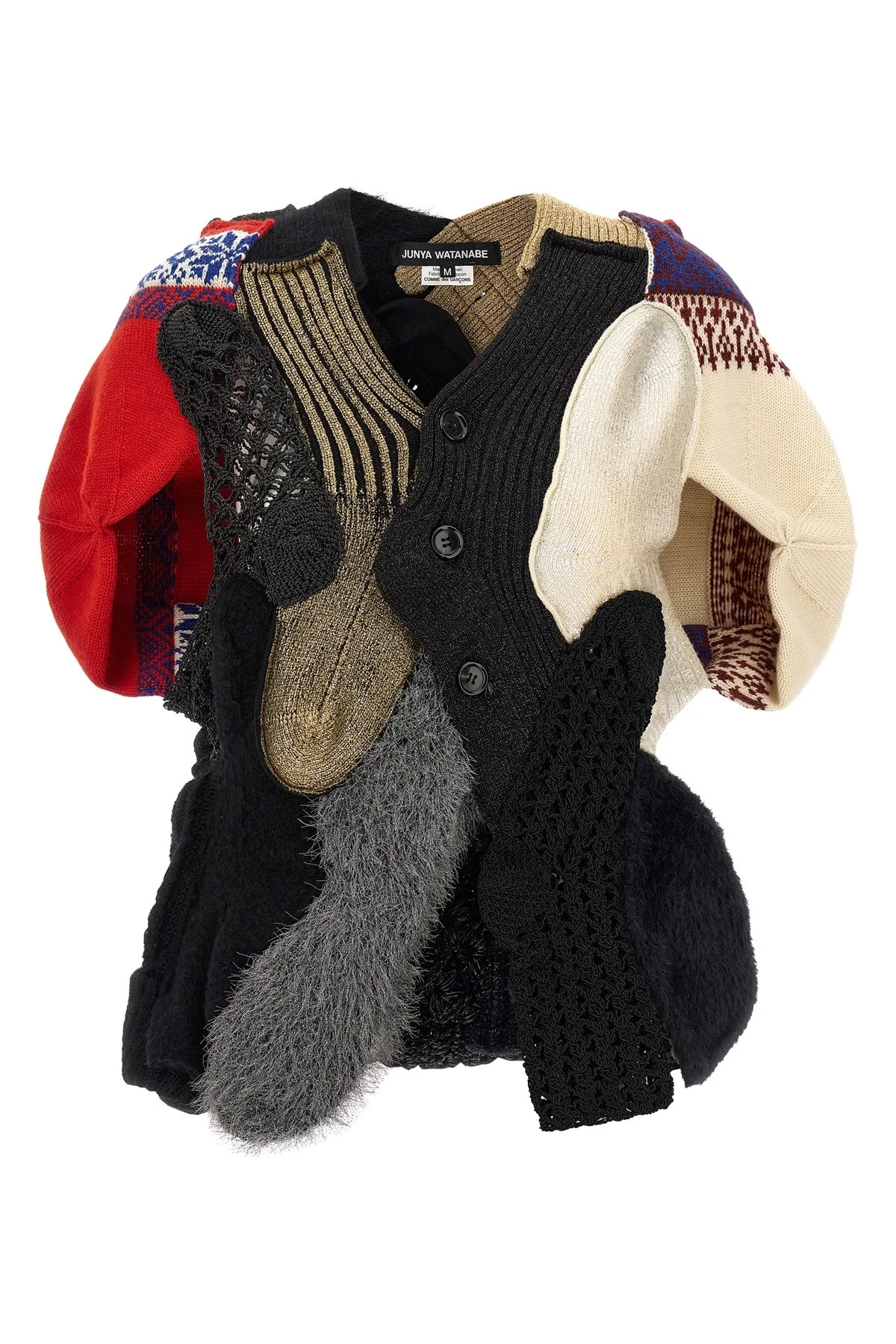 Patchwork Cardigan - 1
