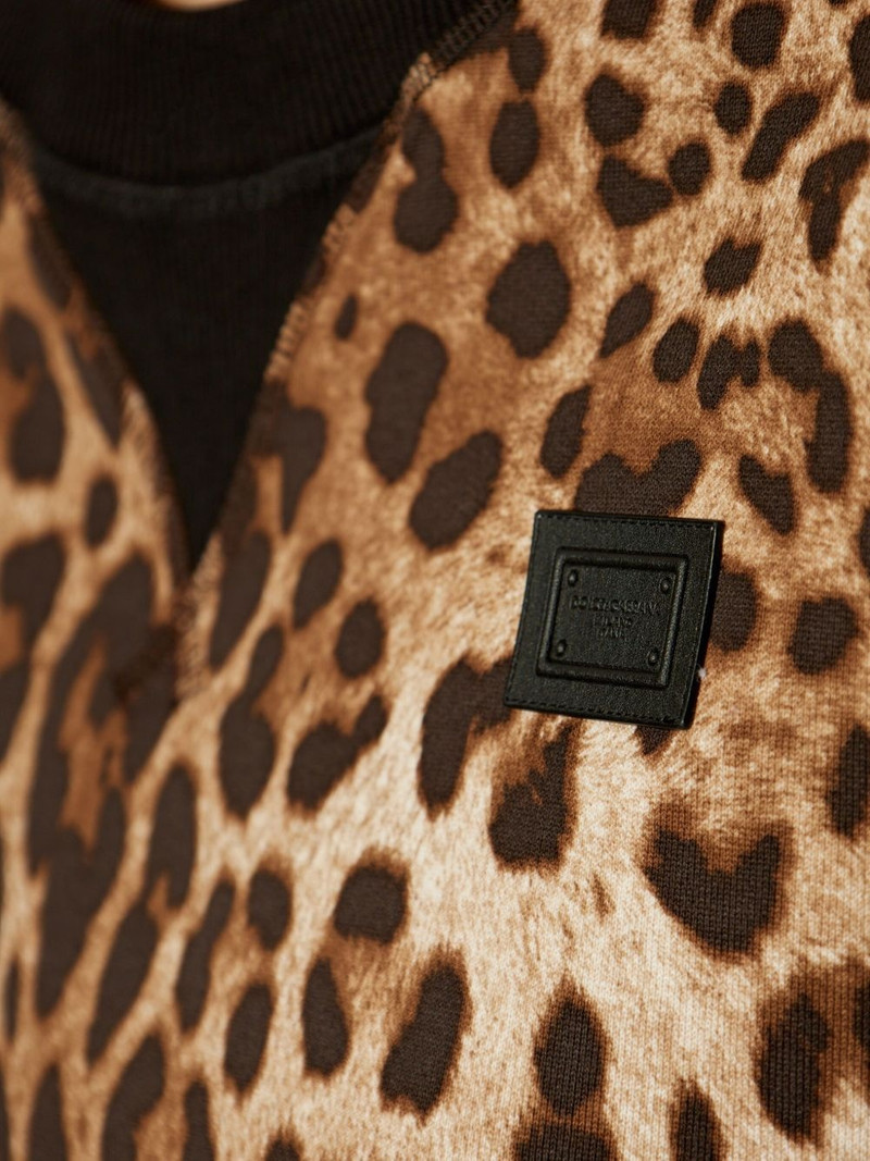 leopard-print jumper 5