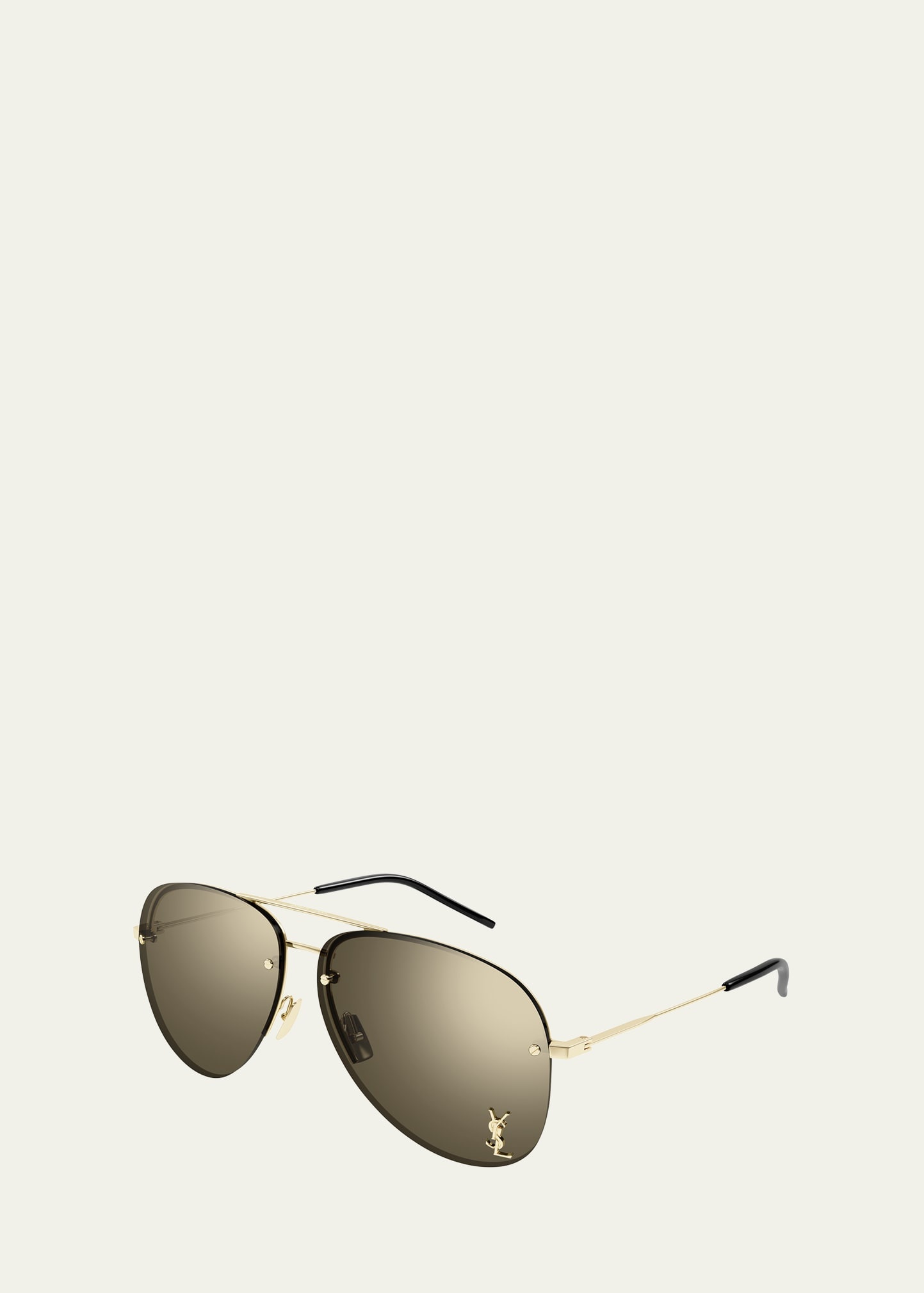 Classic 11 Monochromatic Aviator Sunglasses - 2
