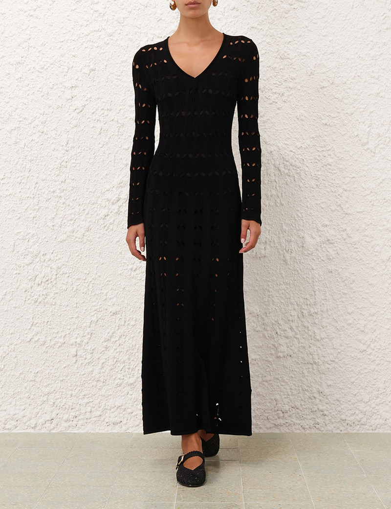 Zimmermann RHIANNON POINTELLE MAXI DRESS outlook