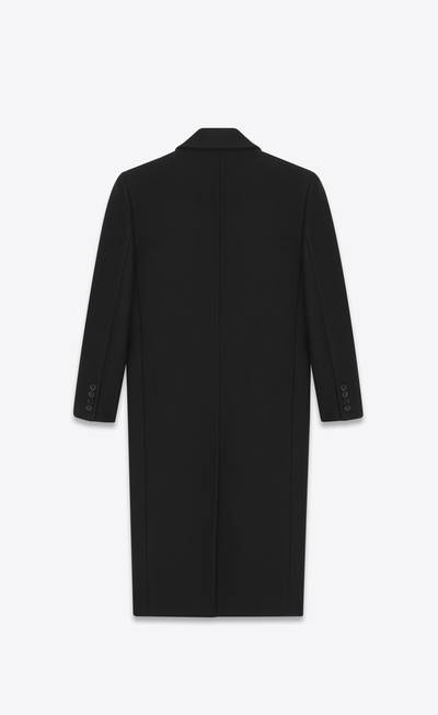 SAINT LAURENT oversize coat in cashmere outlook