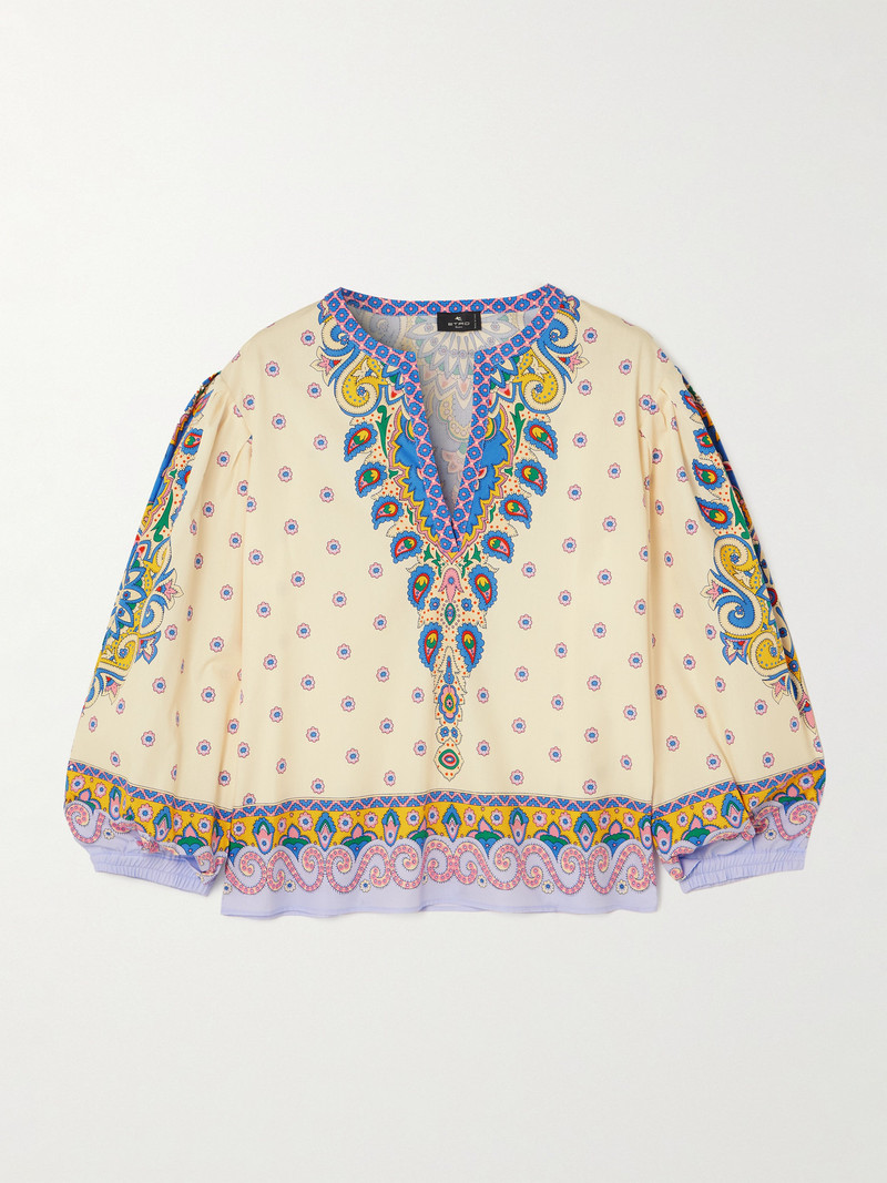 Printed Cotton Blouse 1