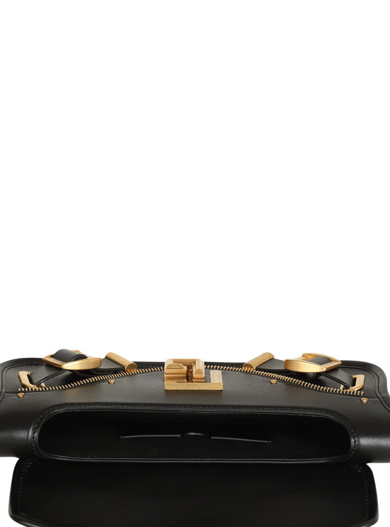 Blaze clutch bag in smooth leather 5
