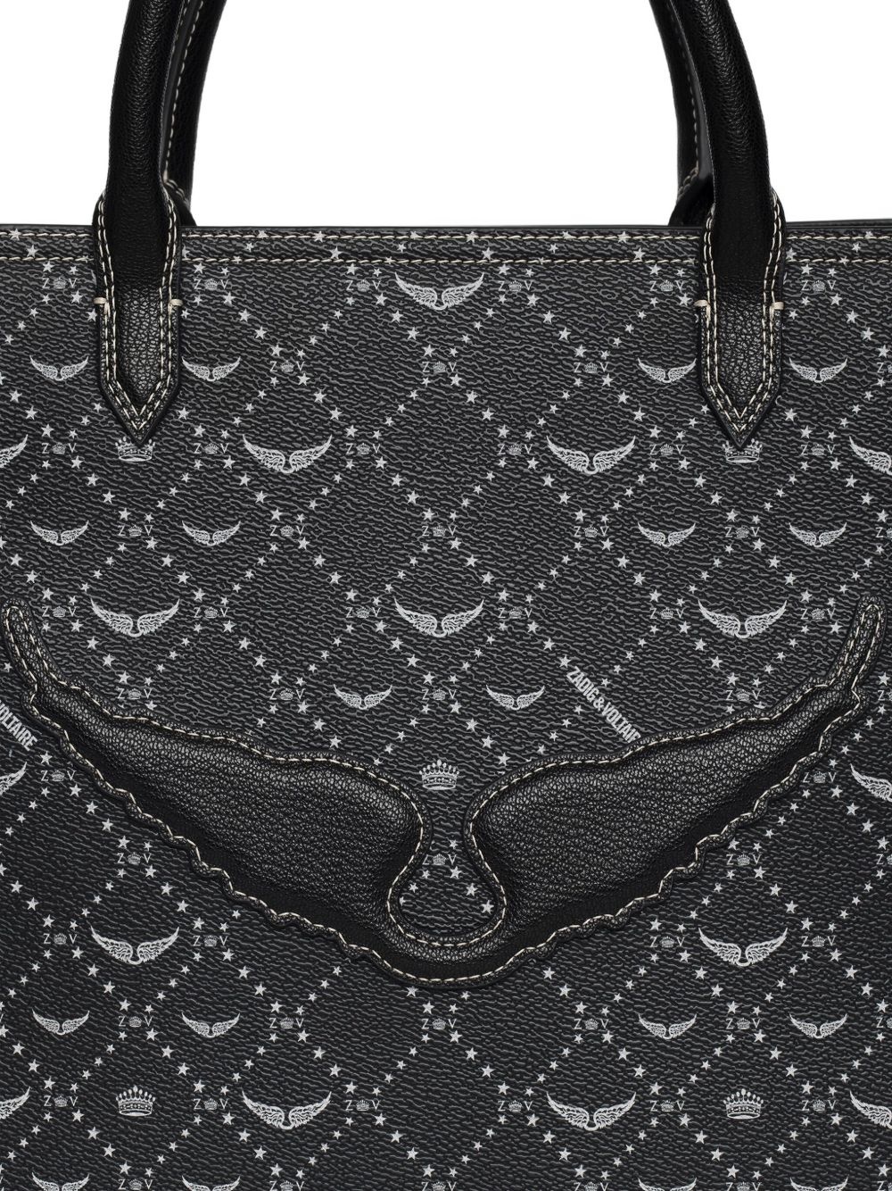 Angel logo tote bag - 6