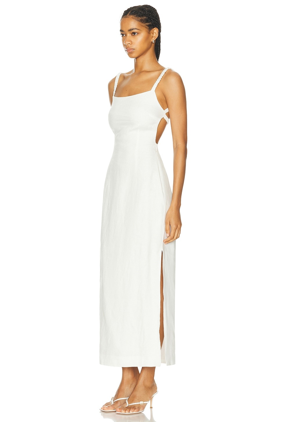 Primrose Ruched Midi Dress - 3