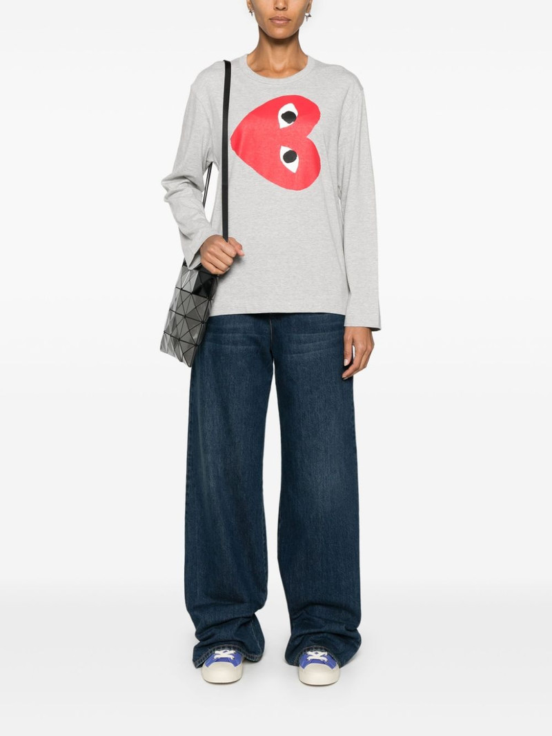 Comme des Garçons PLAY side heart-print T-shirt outlook