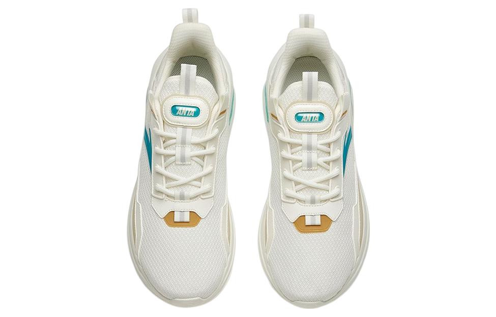 ANTA Life Series Sneakers 'White Yellow Green' 912228877-4 - 3