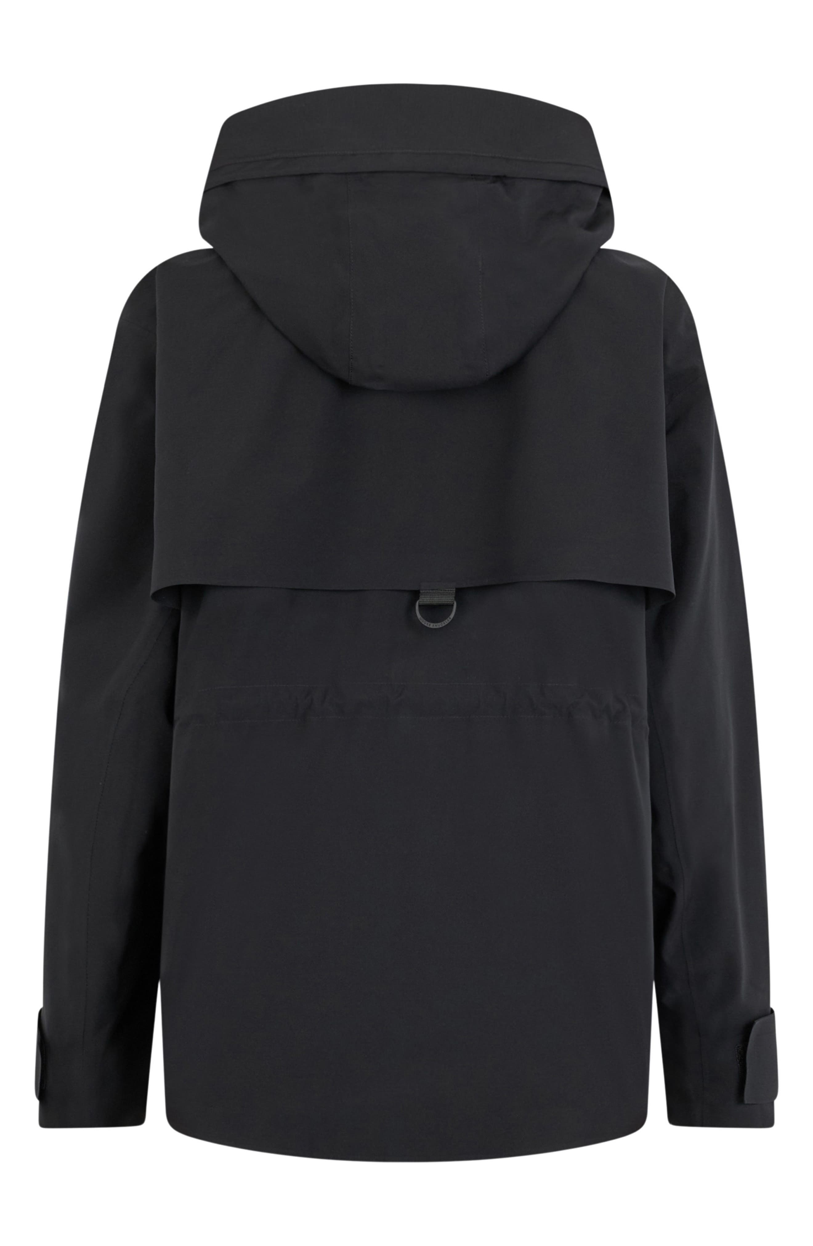 Moose Knuckles Laurier Waterproof Ripstop Jacket in Black at Nordstrom - 5