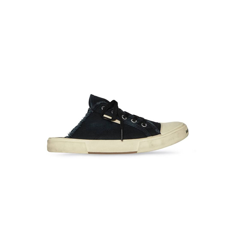 Women's Paris Sneaker Mule in Black - 1