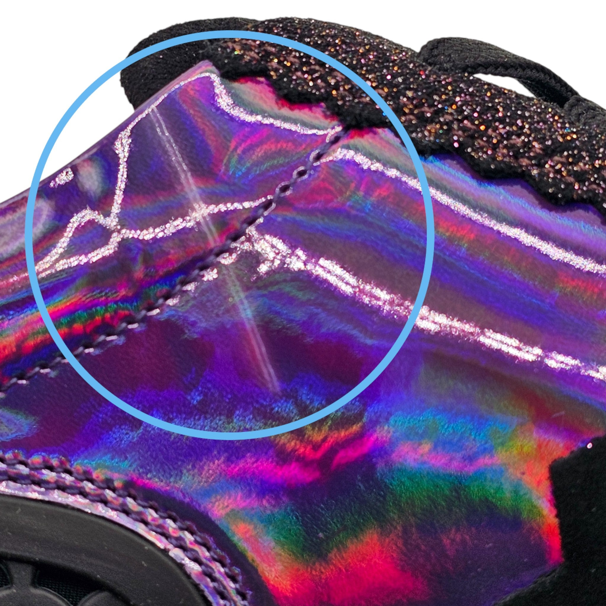 Christian Louboutin Loubishark Glitter Iridescent Sneakers - EU 43 / US 10 - 7