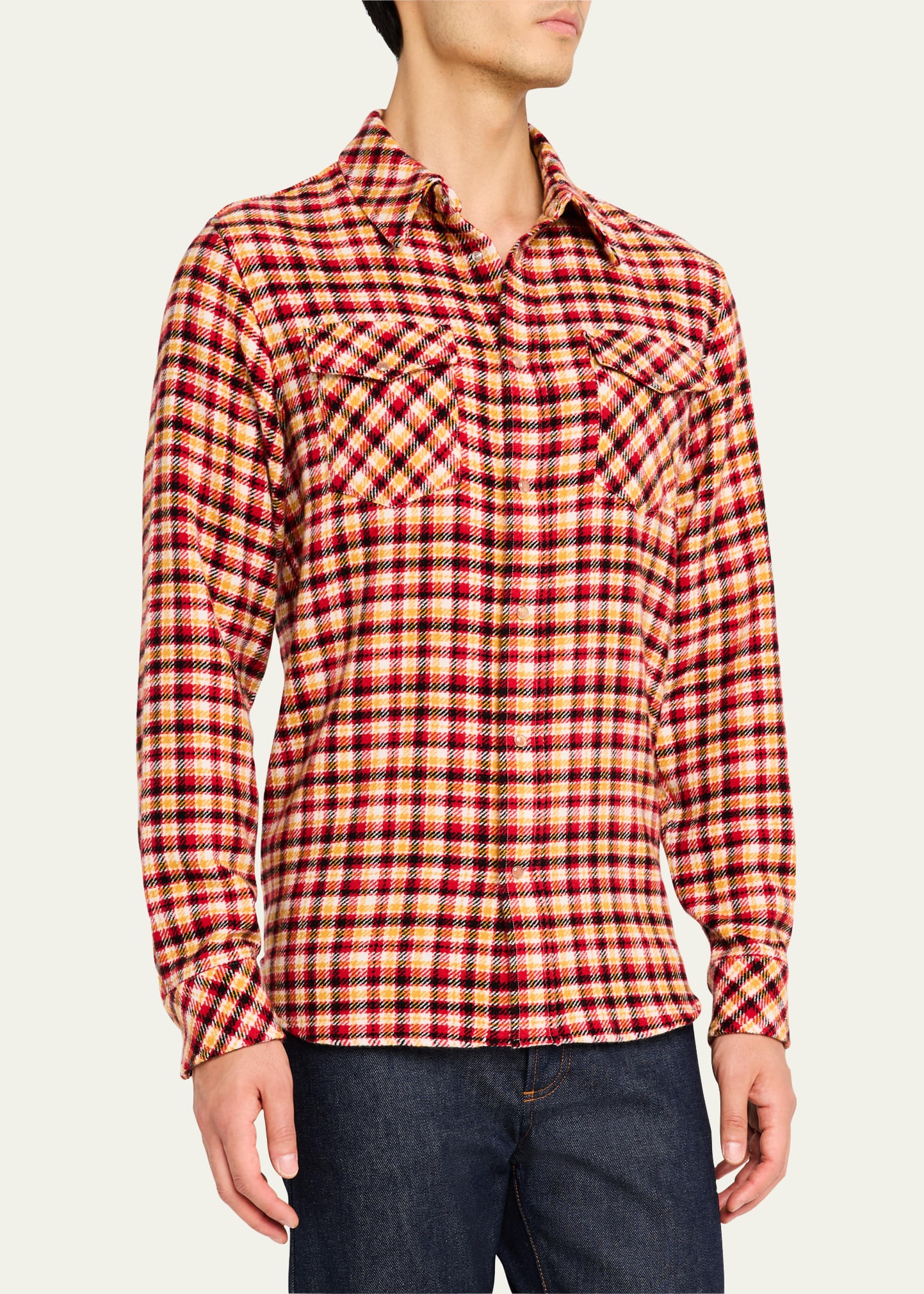 Men's Sunstone Tartan Sport Shirt - 4