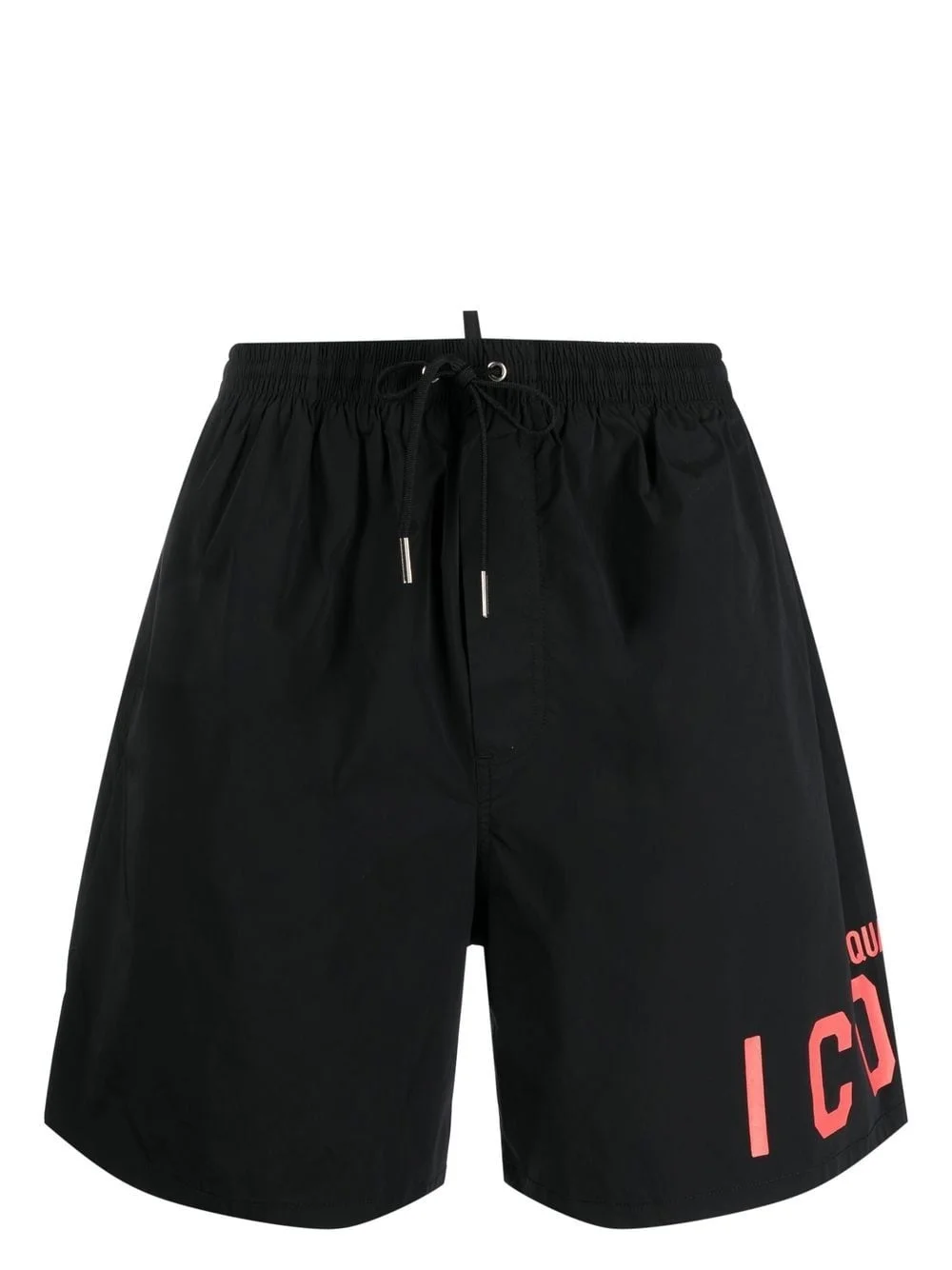 logo-print swim shorts - 1