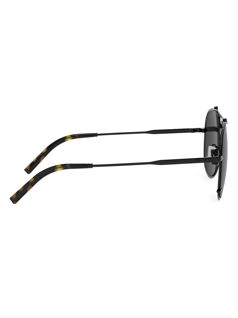 Men's DiorBlackSuit AU 59MM Pilot Sunglasses - Black Black 7