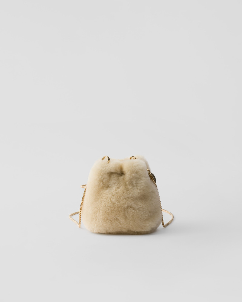 Sheepskin mini pouch 3