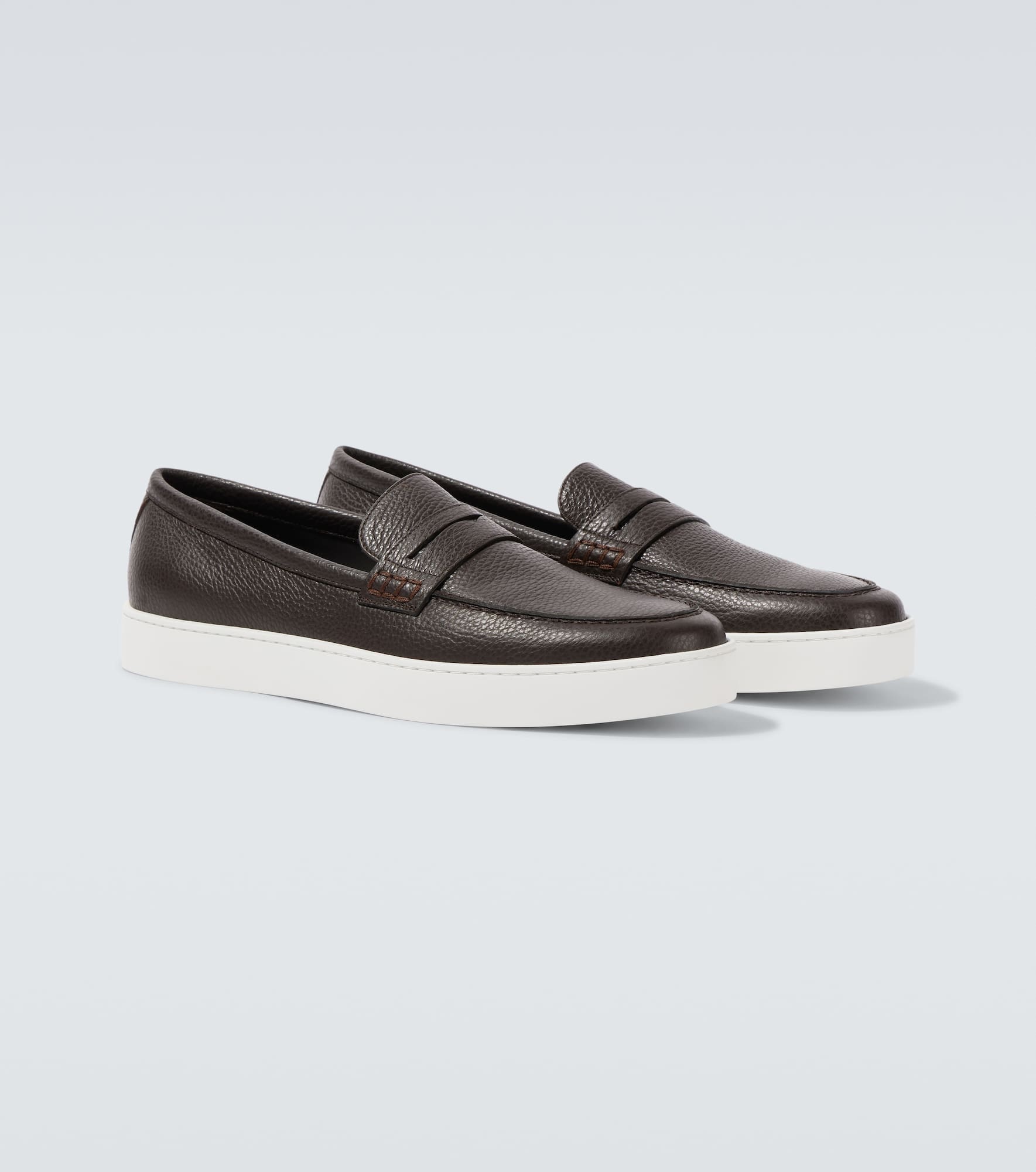 Ellis leather boat shoes - 5