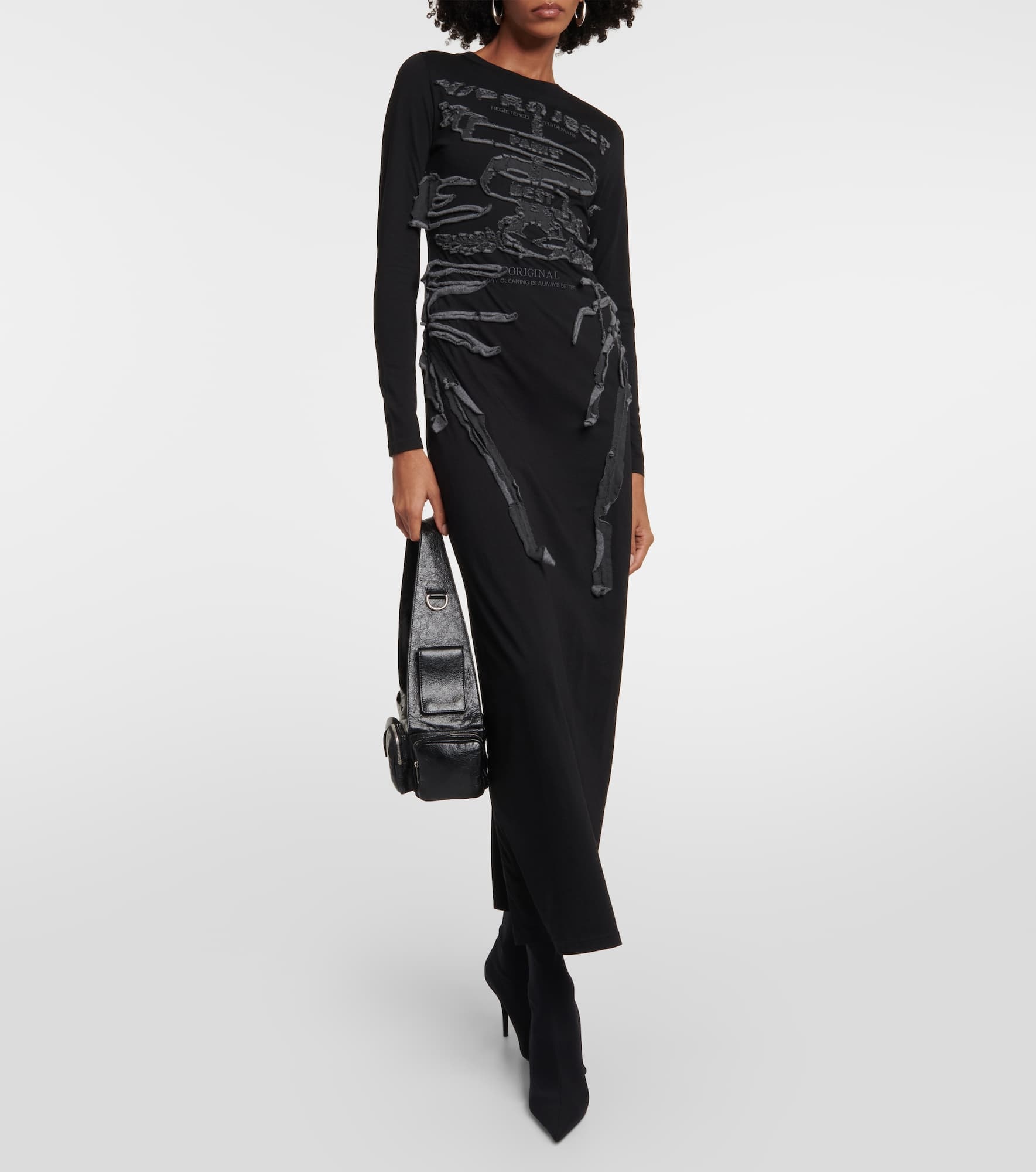 Paris' Best cotton jersey maxi dress - 2