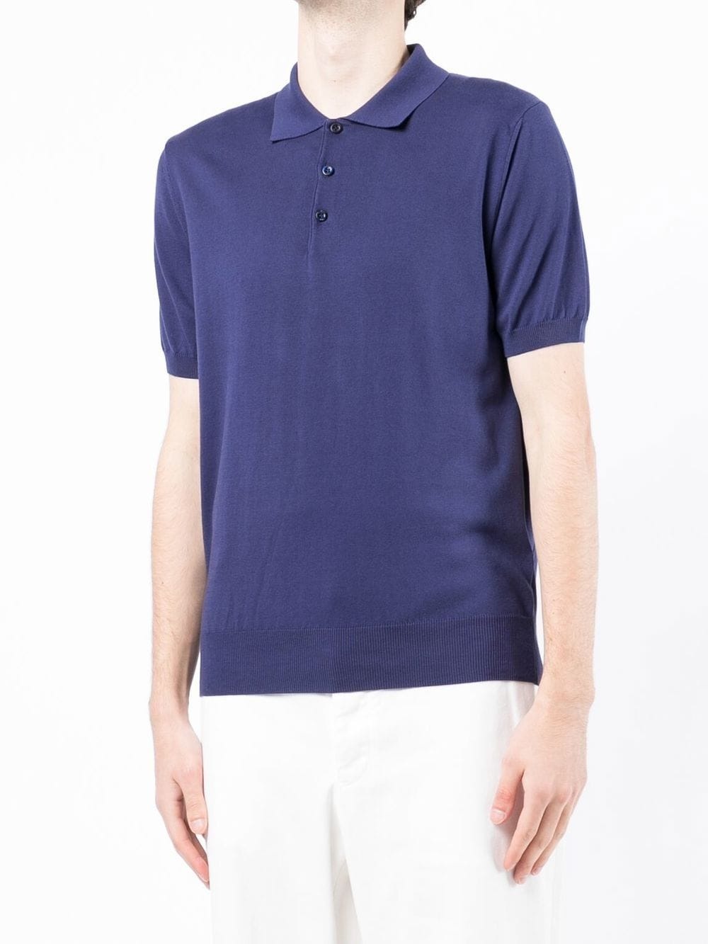 short-sleeved polo shirt - 2