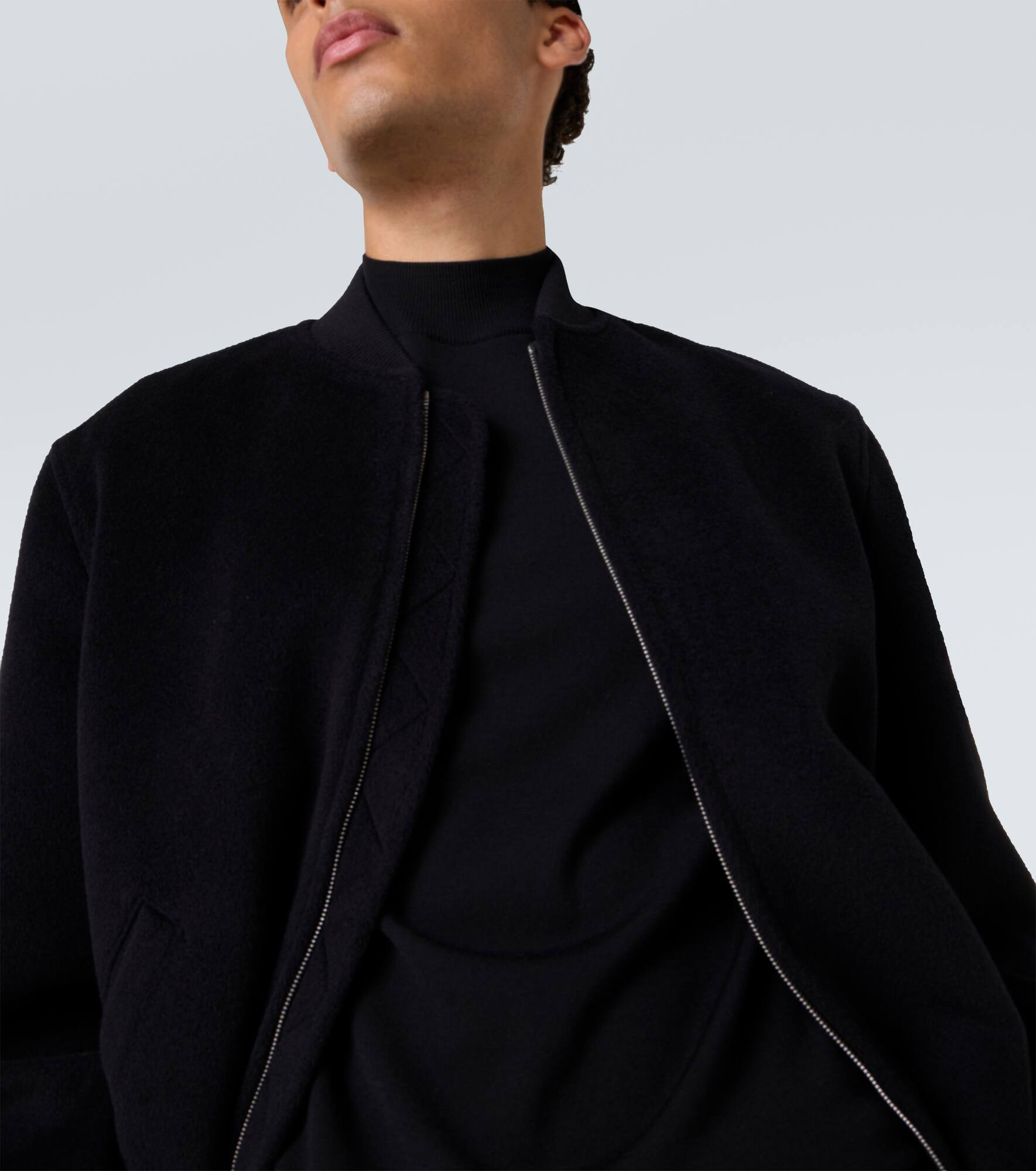 Virgin wool bomber - 5