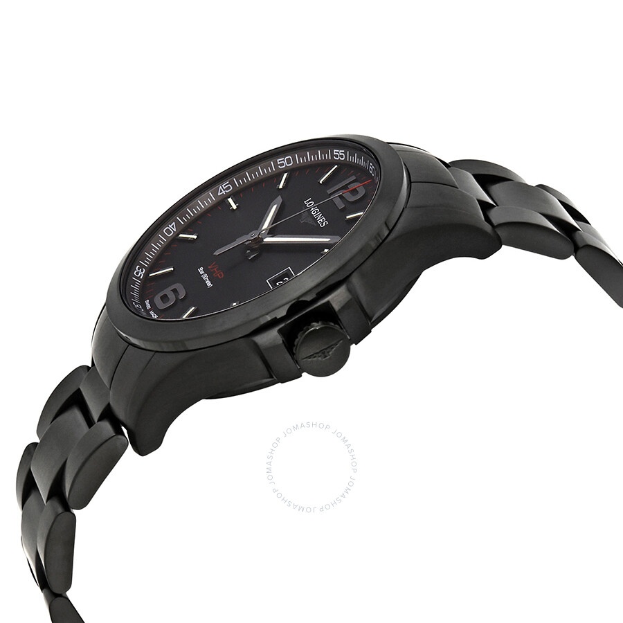 Longines Conquest V.H.P. Black Dial Men's Watch L37262566 - 2