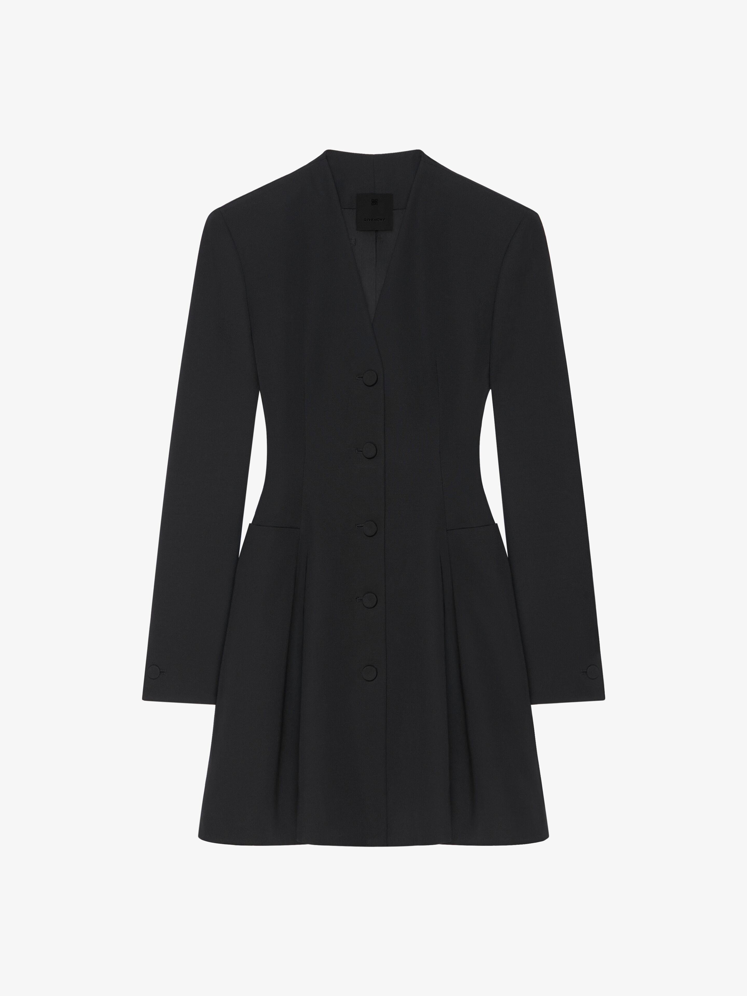 TAILORED DRESS IN WOOL - 1
