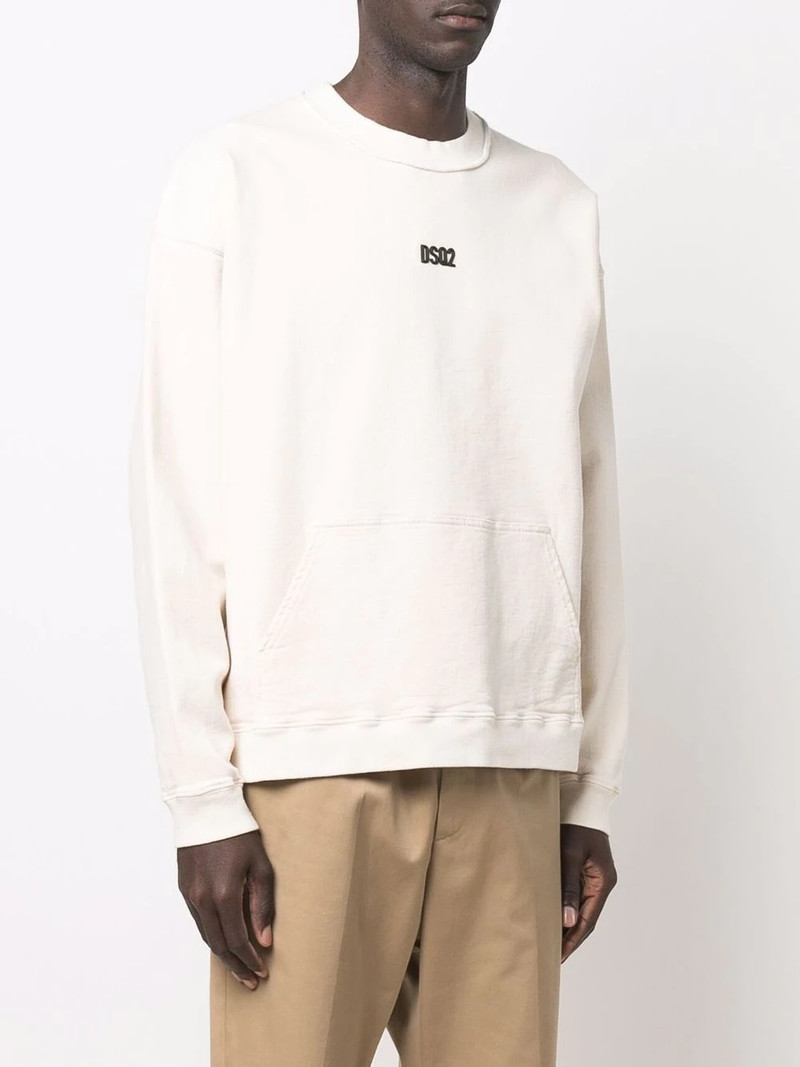 logo crew-neck sweatshirt 3