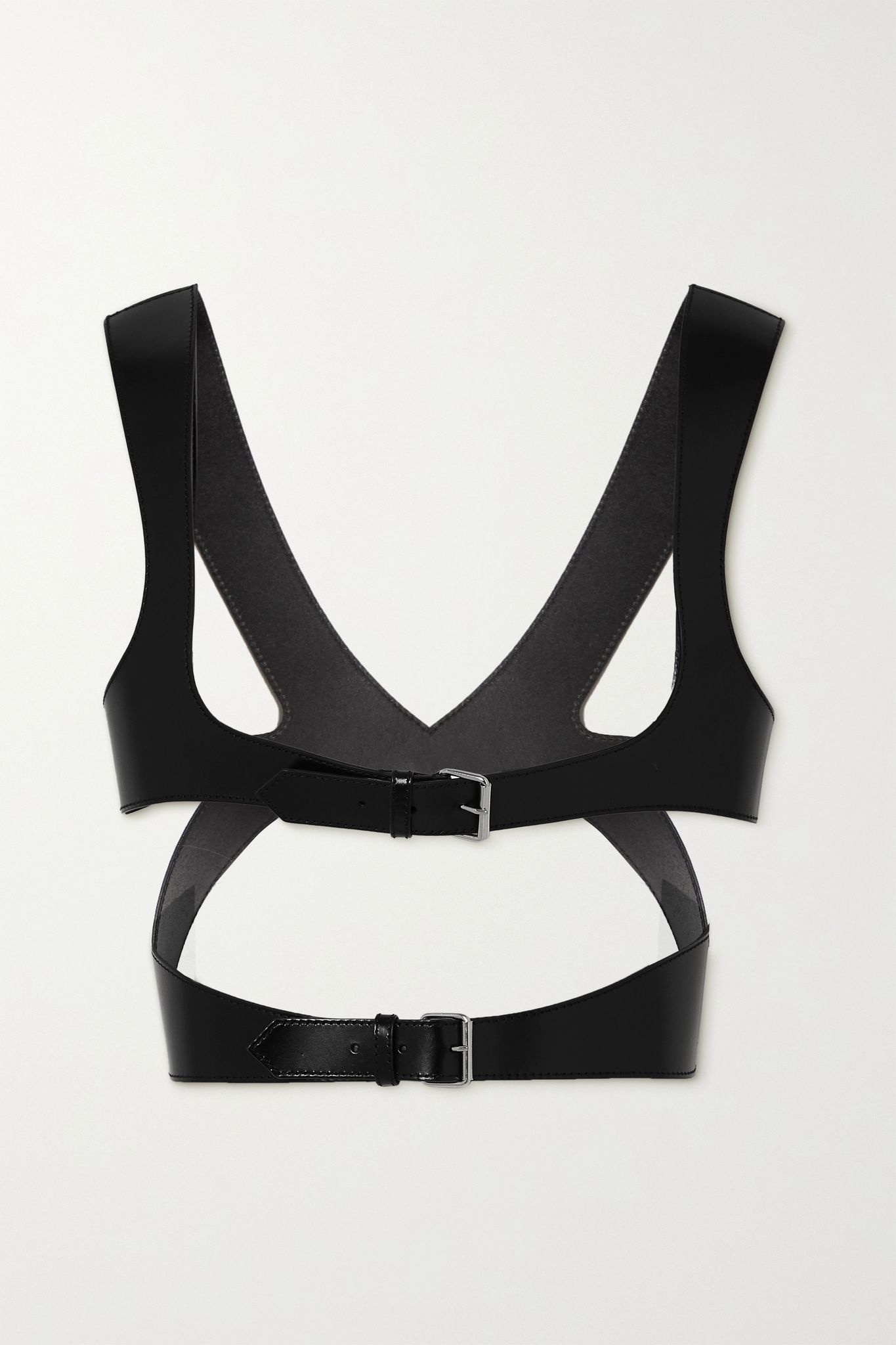 Leather harness belt - 1