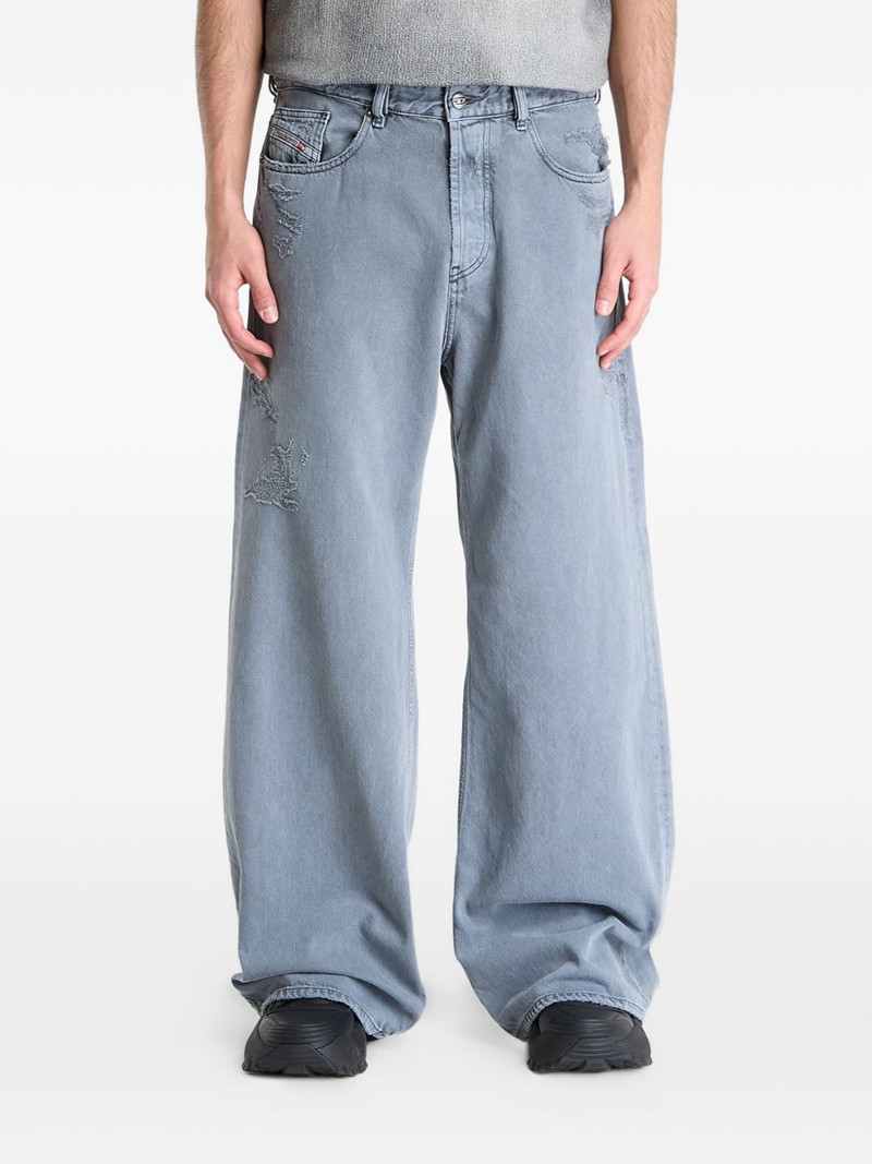 D-Rise distressed-effect jeans 1